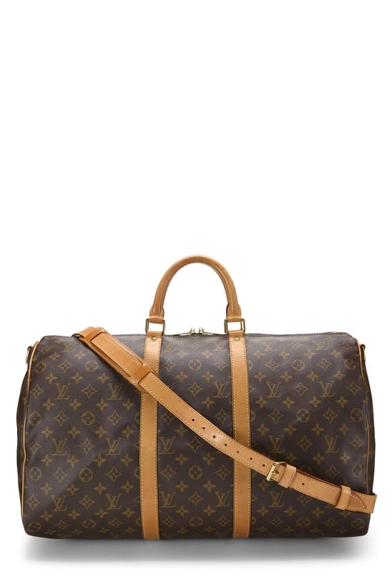 Louis Vuitton Monogram Canvas Keepall Bandouliere 50