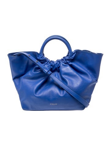 Leather Top Handle Bag