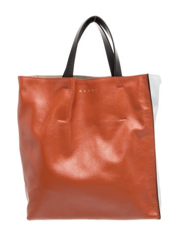 Marni Leather Top Handle Bag