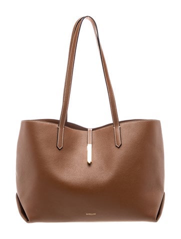 Leather Tote Midi