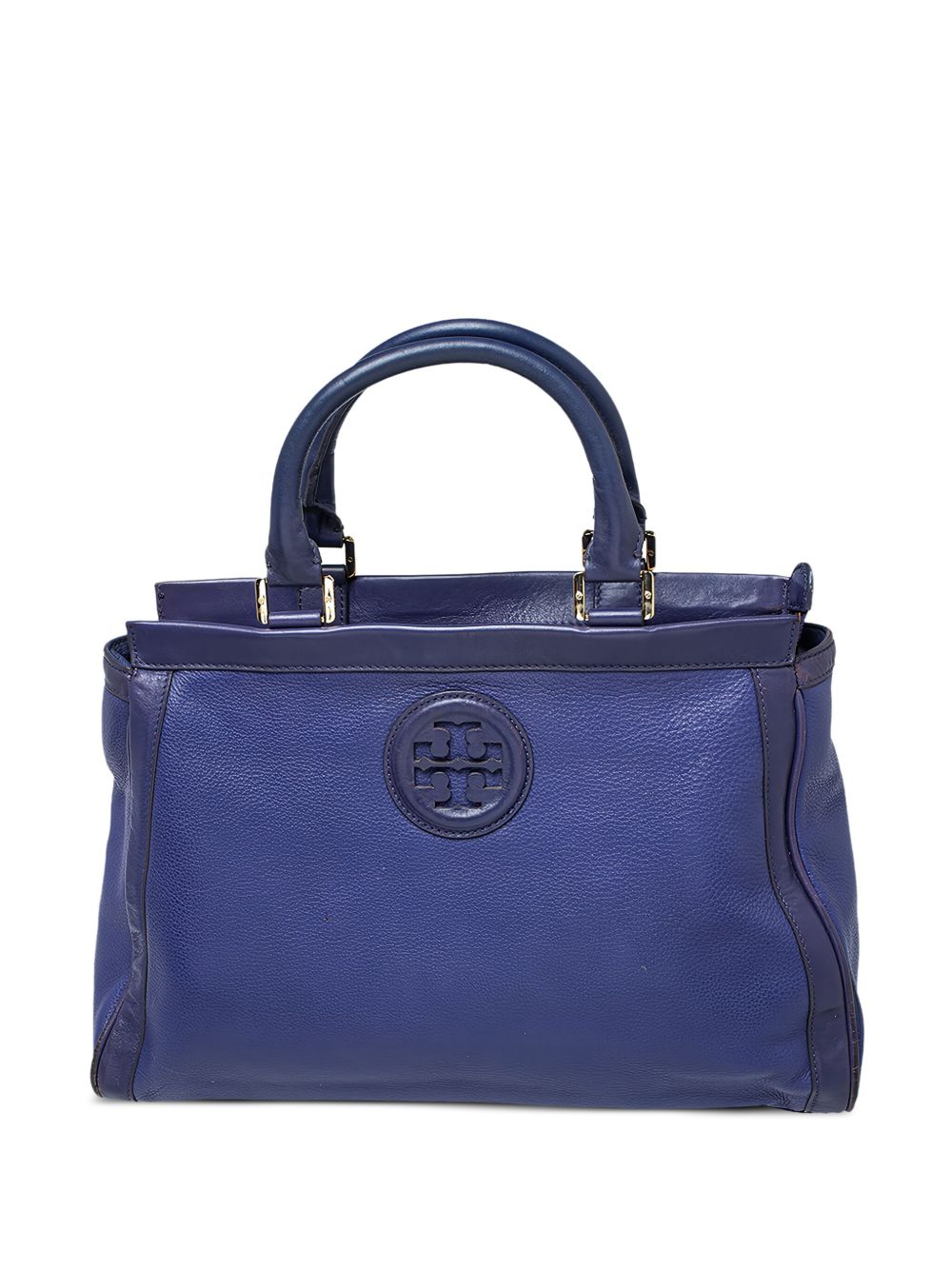 pre-owned Hannah leather satchel bag