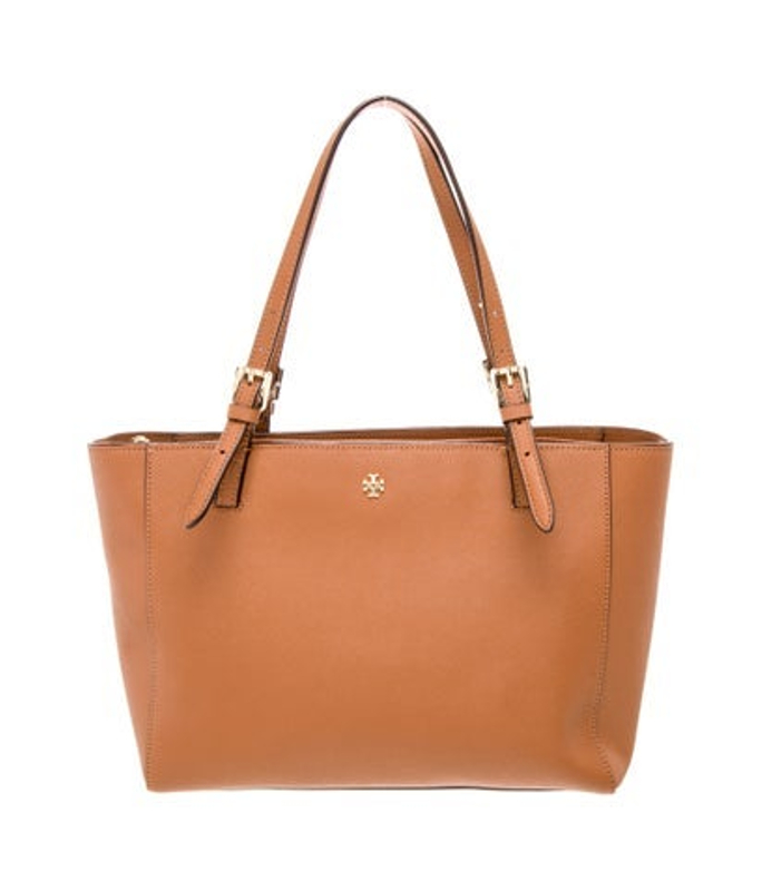 Tory Burch Burch Saffiano Leather Tote