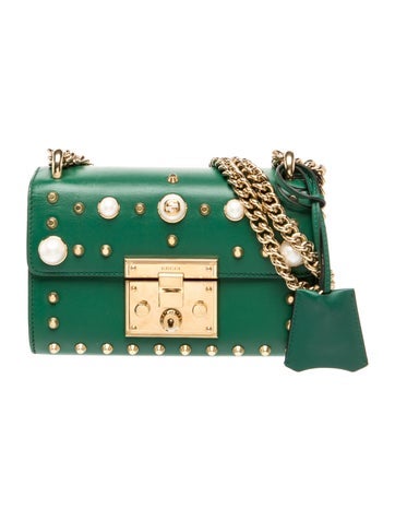 Faux Pearl Padlock