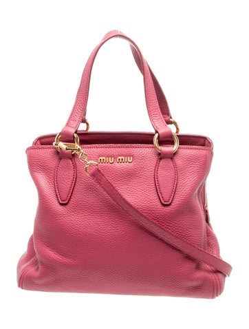 Miu Miu Leather Shoulder Bag