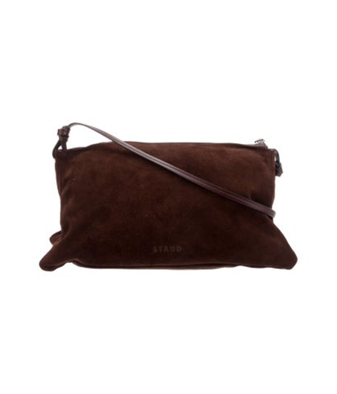 Staud Suede Shoulder Bag