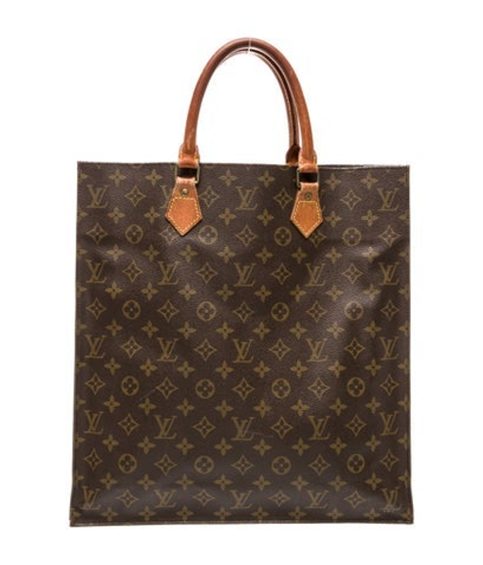 Louis Vuitton Vuitton Lv Monogram Sac Plat Vintage