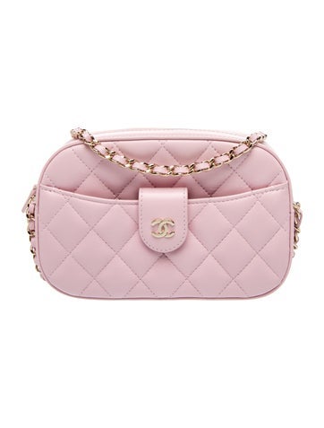 Quilted Chain Camera Bag