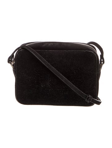 Lanvin Suede Crossbody Bag