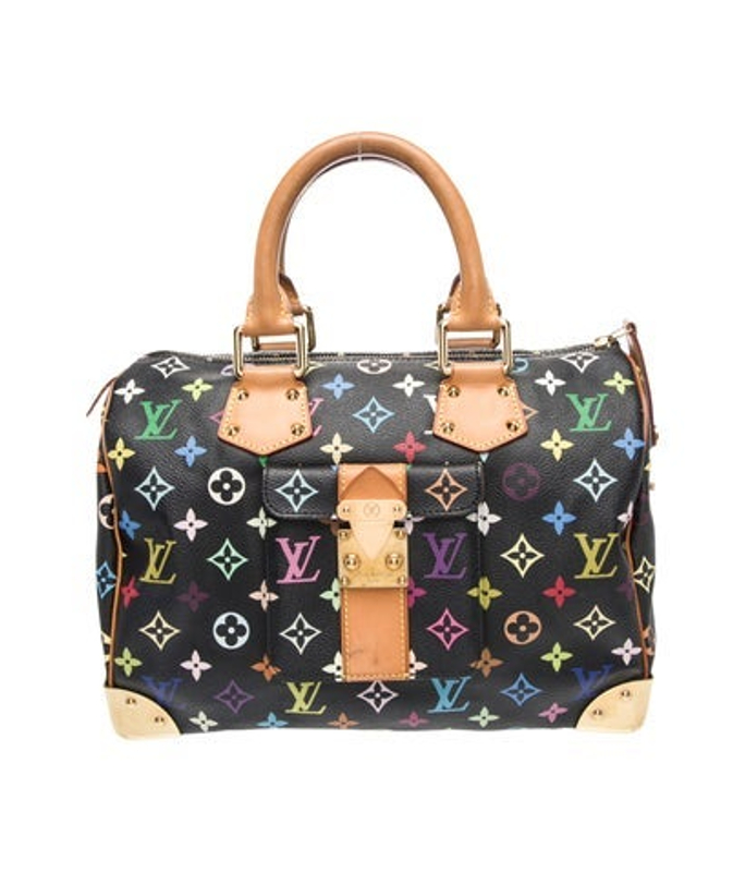 Louis Vuitton Vuitton Multicolore Monogram Speedy 30