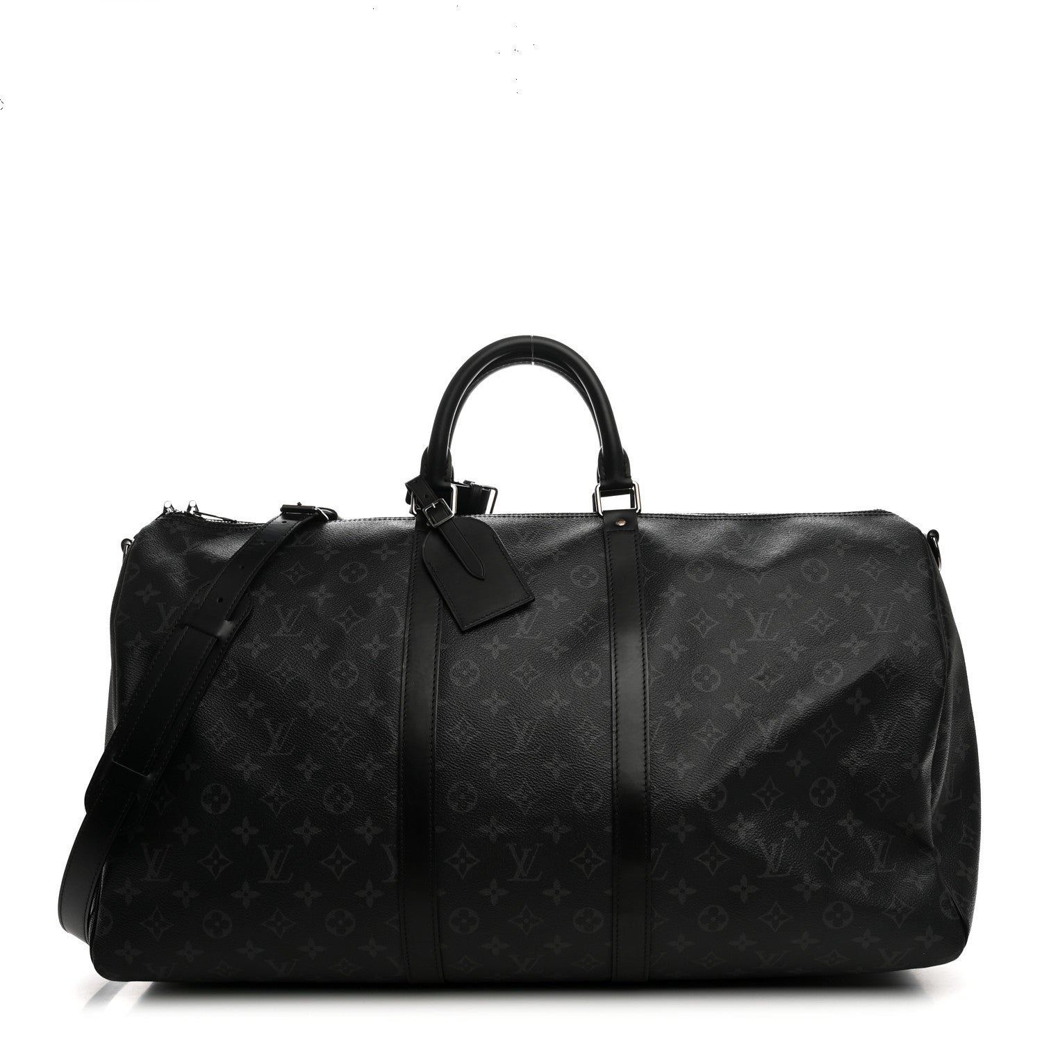 Louis Vuitton Monogram Eclipse Keepall Bandouliere 55