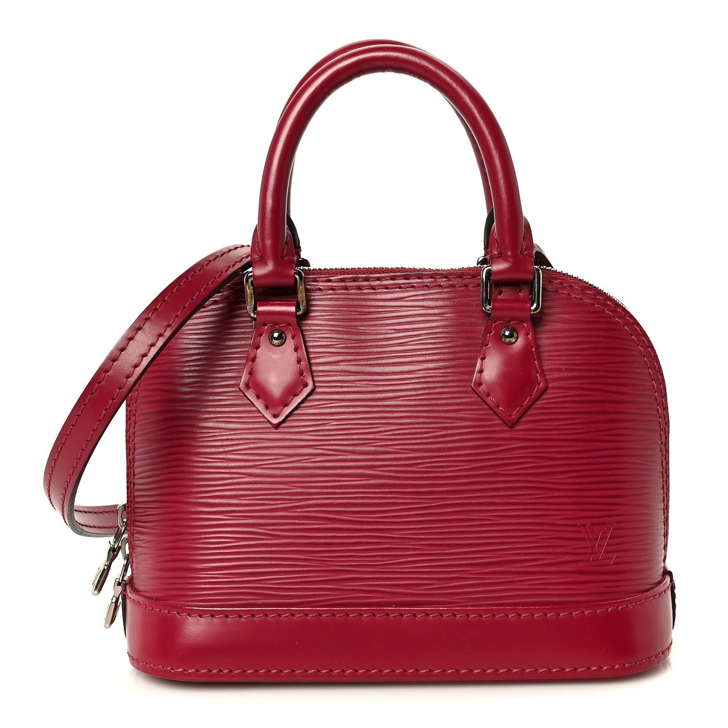 Louis Vuitton Epi Nano Alma Fuchsia