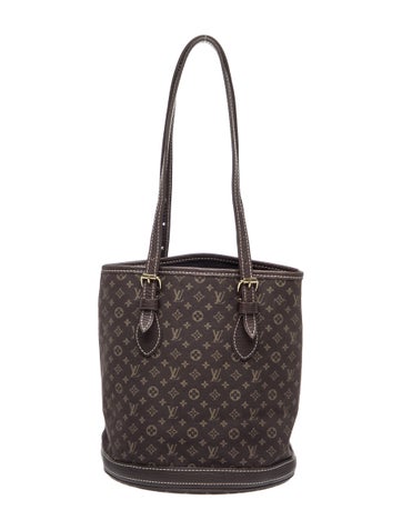 Monogram Mini Lin Petit Bucket PM