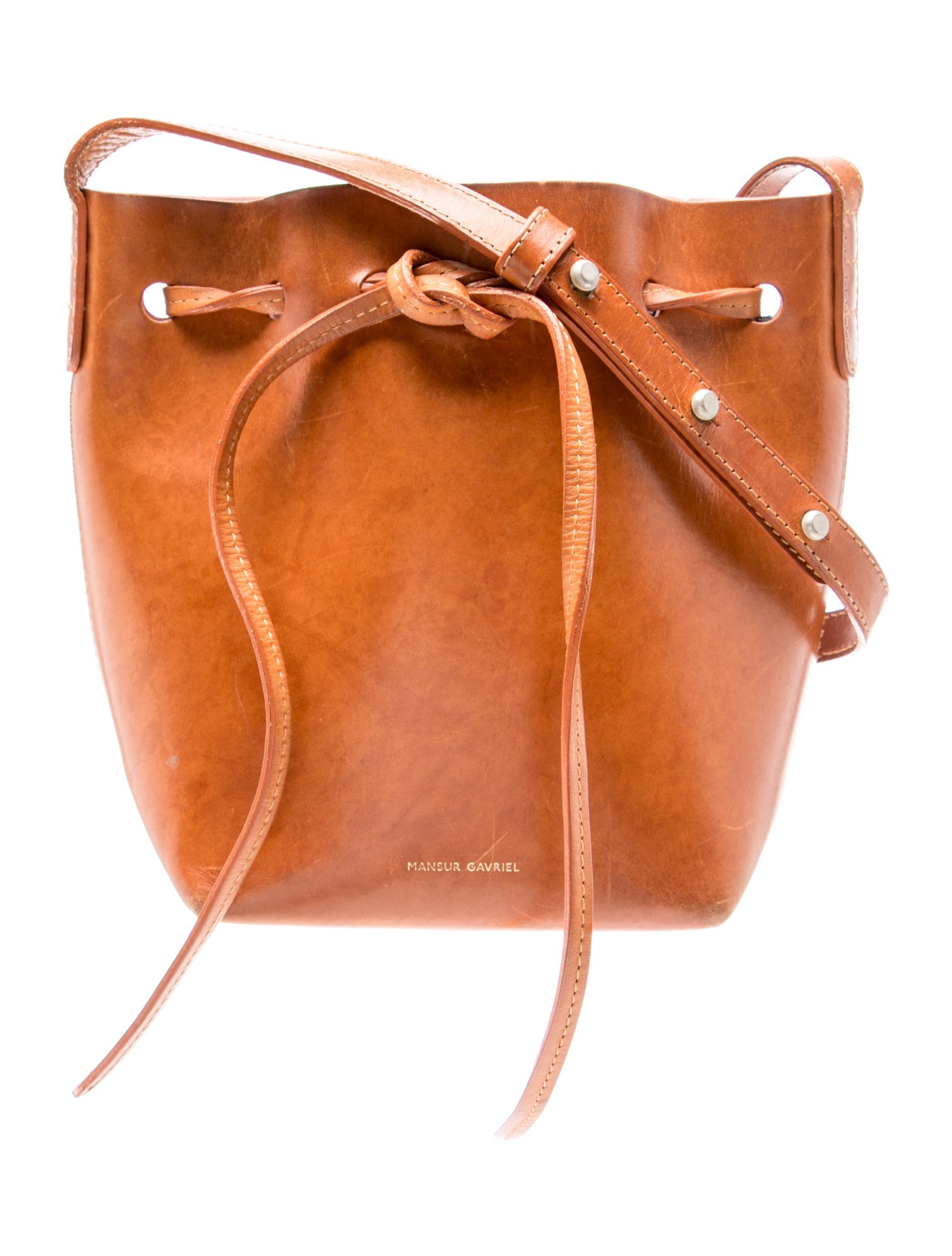 Mansur Gavriel Leather Crossbody Bag