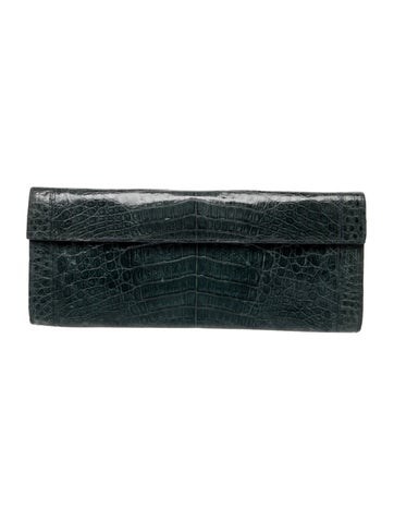 Nancy Gonzalez Crocodile Clutch