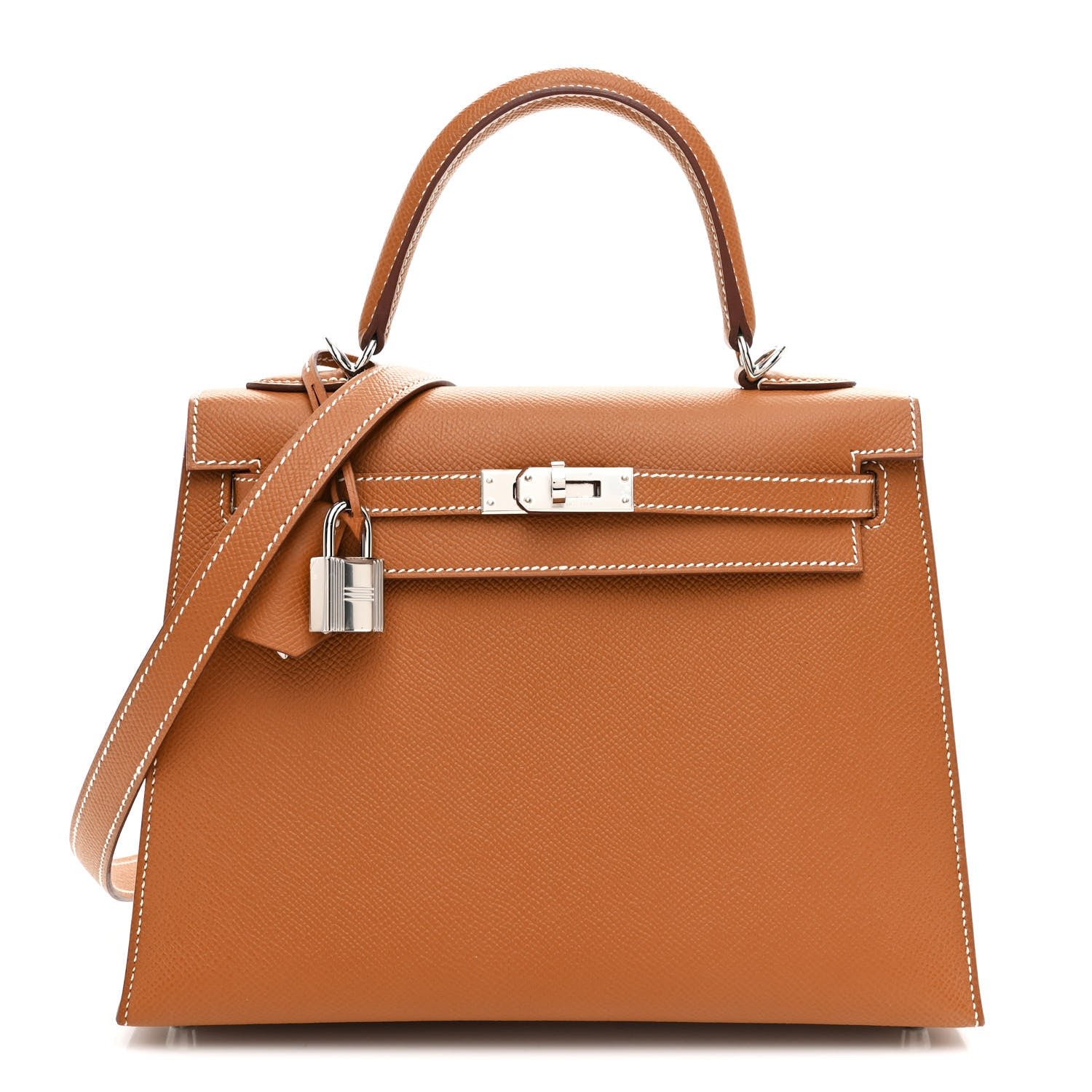 Hermes Epsom Kelly Sellier 25 Gold