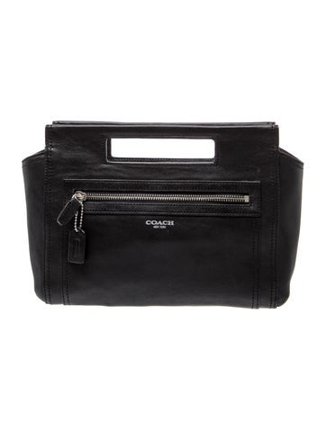 Leather Top Handle Bag