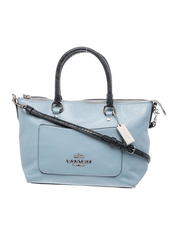 Leather Top Handle Bag