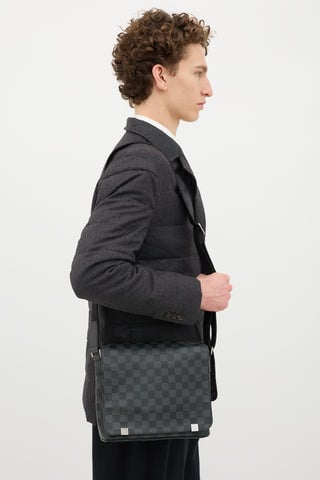 2018 Damier Graphite District PM Bag