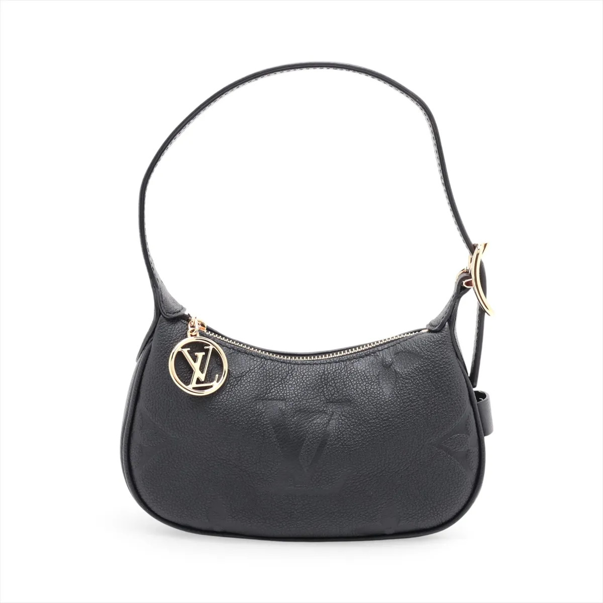 Louis Vuitton Monogram Empreinte mini moon M82391 Black There was an RFID respon