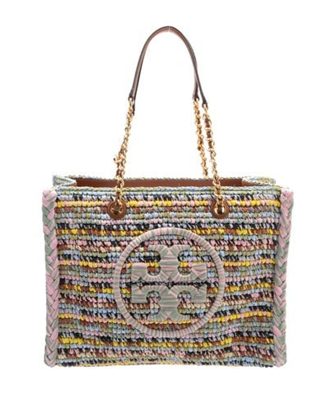 Tory Burch Burch Straw Tote