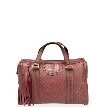 Calfskin Top Handle Bag