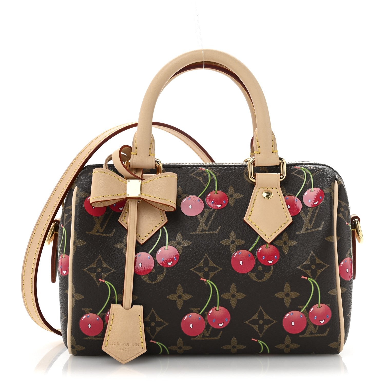 Louis Vuitton LV X TM Monogram Cerises Speedy Bandouliere 20