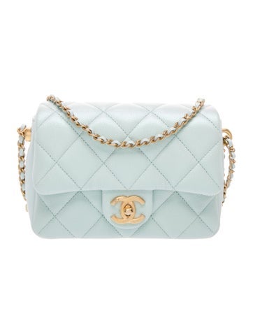 Mini Iridescent My Perfect Flap Bag