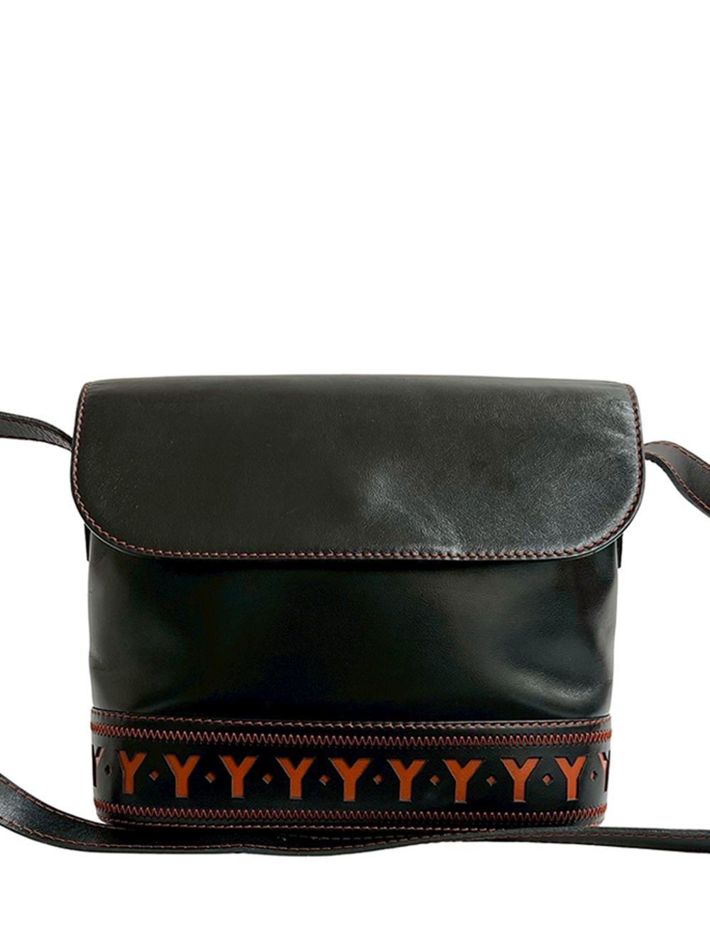 2000-2025 Leather Cutout crossbody bag