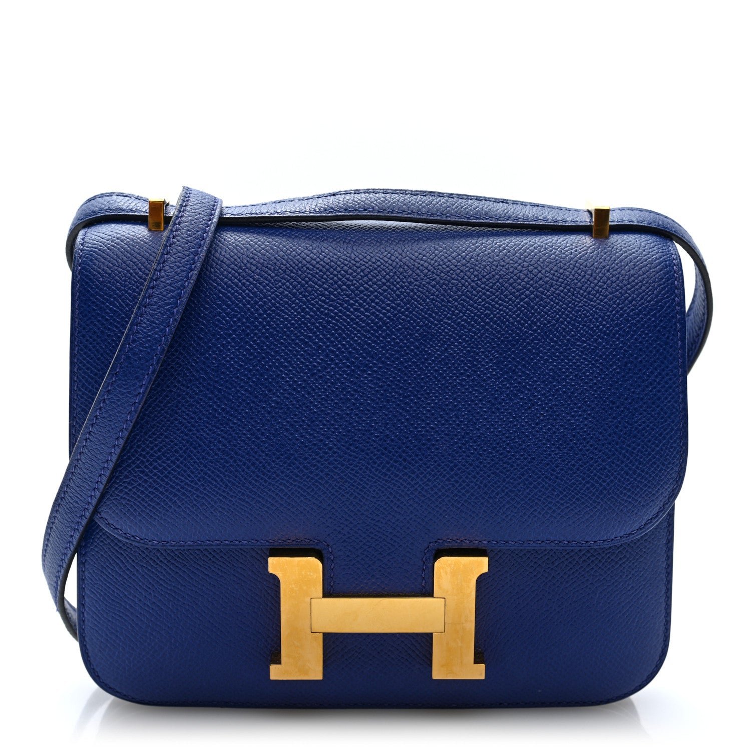 Hermes Hermes Epsom Constance 18 Bleu Electrique
