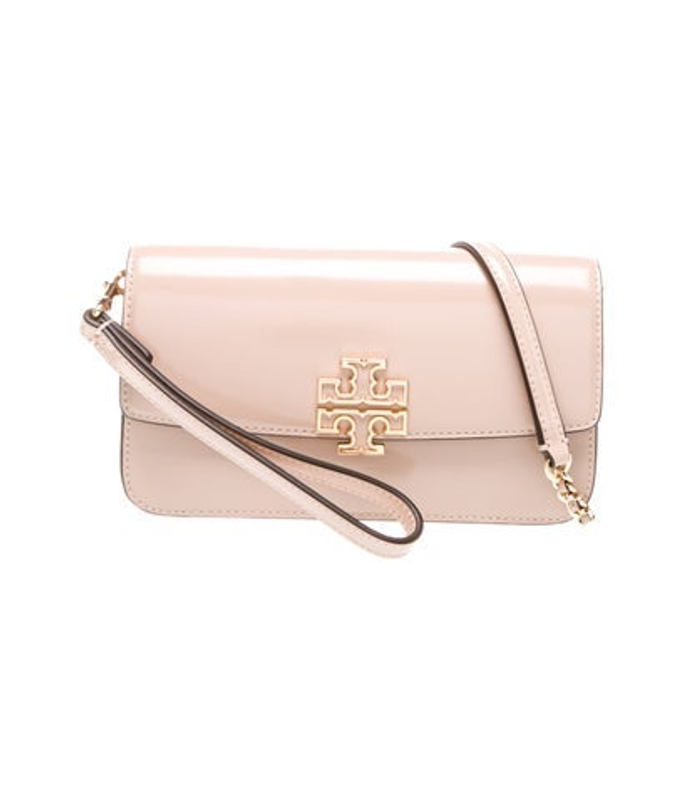 Tory Burch Burch Patent Leather Crossbody Bag