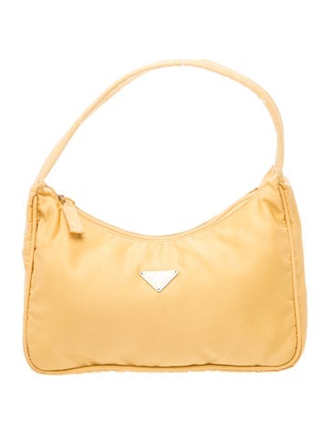 Enameled Metal Triangle Shoulder Bag