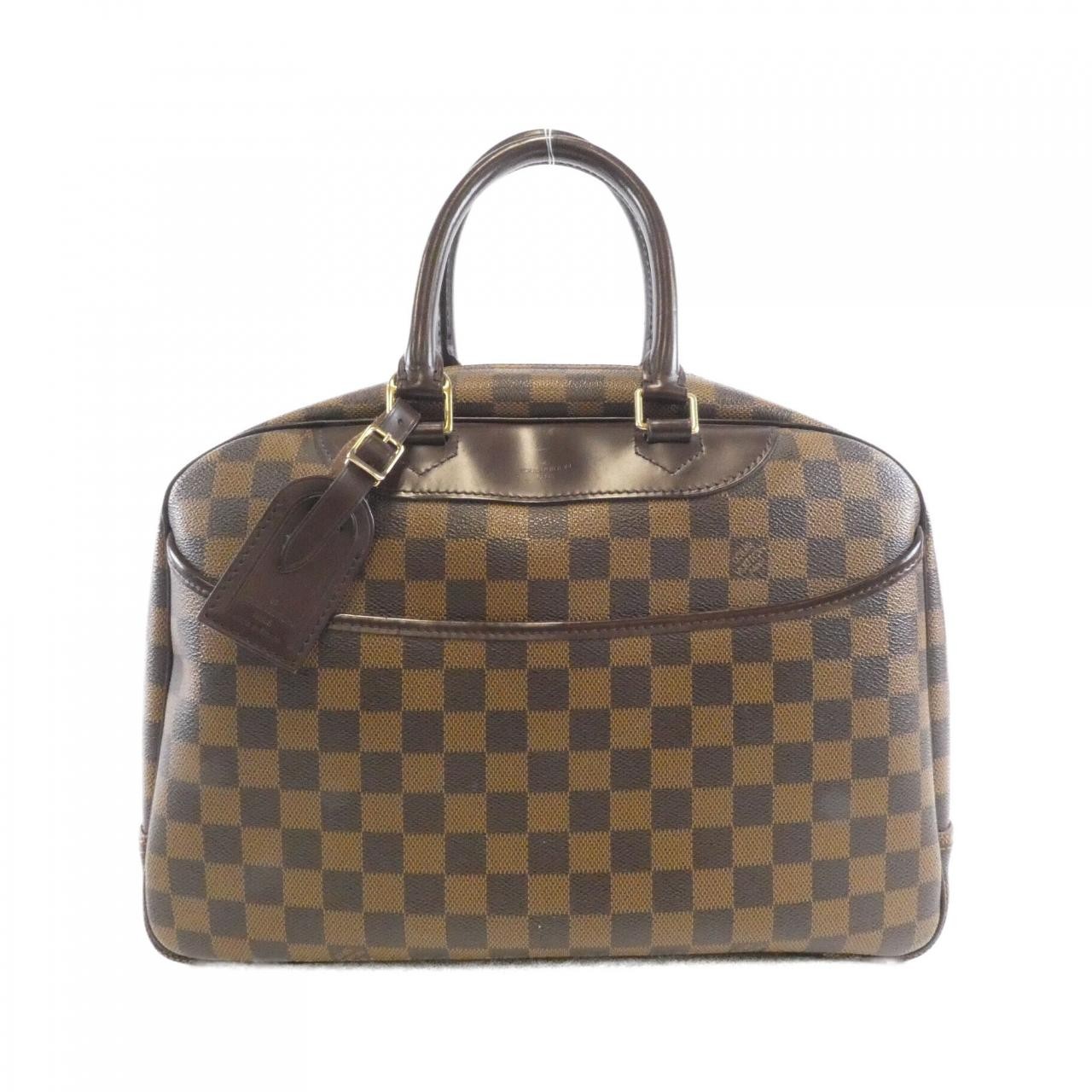 Louis Vuitton Damier Bowling Vanity Bag N47272