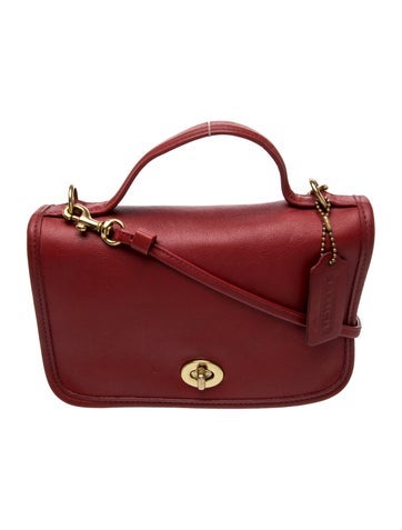 Coach Leather Shoulder Bag