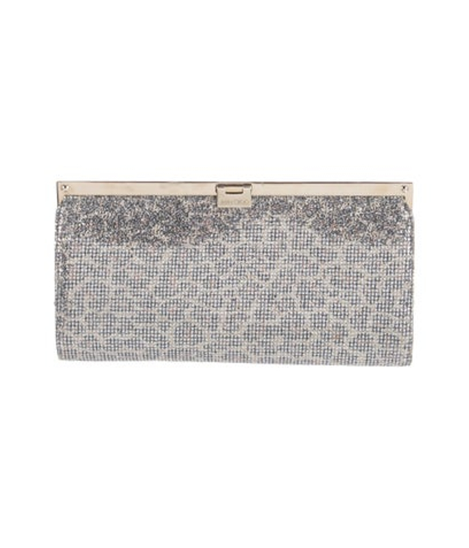 Jimmy Choo Choo Glitter Clutch