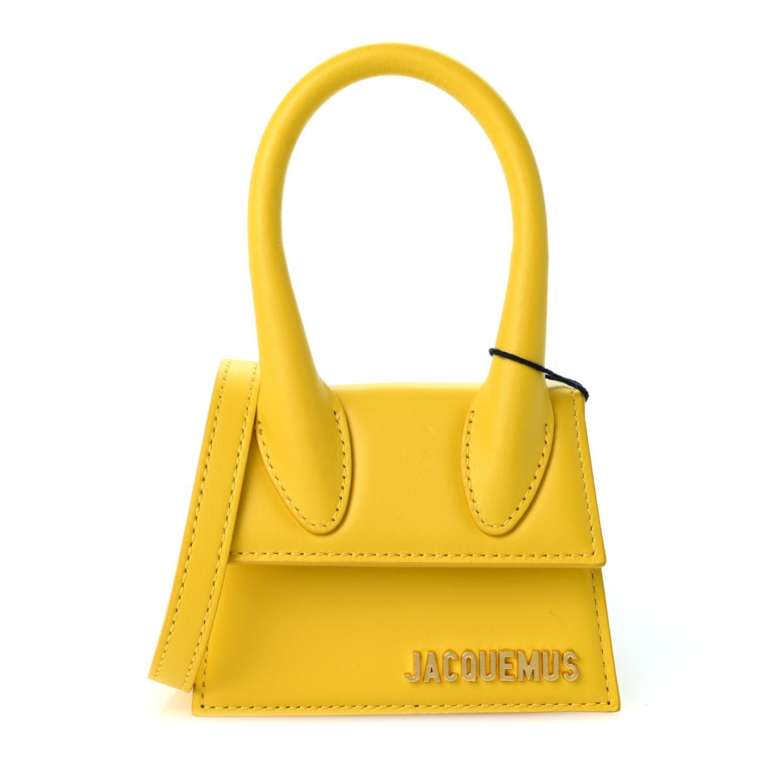 Jacquemus Smooth Calfskin Le Chiquito Yellow