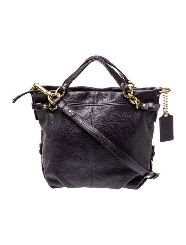 Leather Top Handle Bag