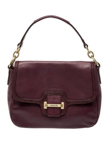 Leather Top Handle Bag