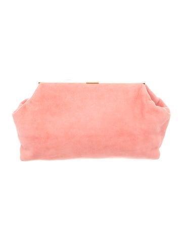 Mansur Gavriel Suede Clutch