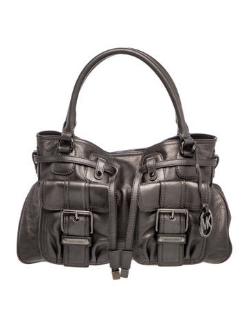 Leather Top Handle Bag