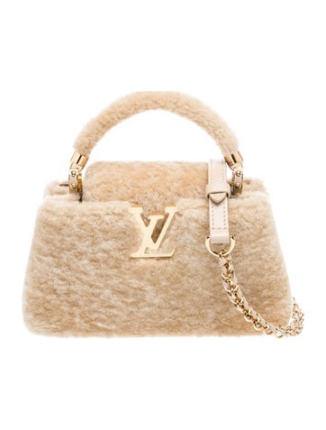 Shearling Capucines Mini