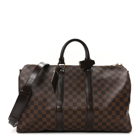 Louis Vuitton Damier Ebene Keepall Bandouliere 45