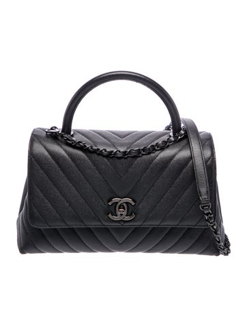 Small So Black Coco Handle Bag