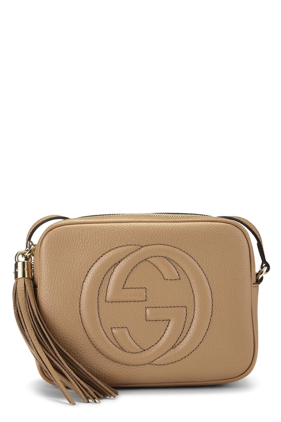 Gucci Beige Leather Soho Disco