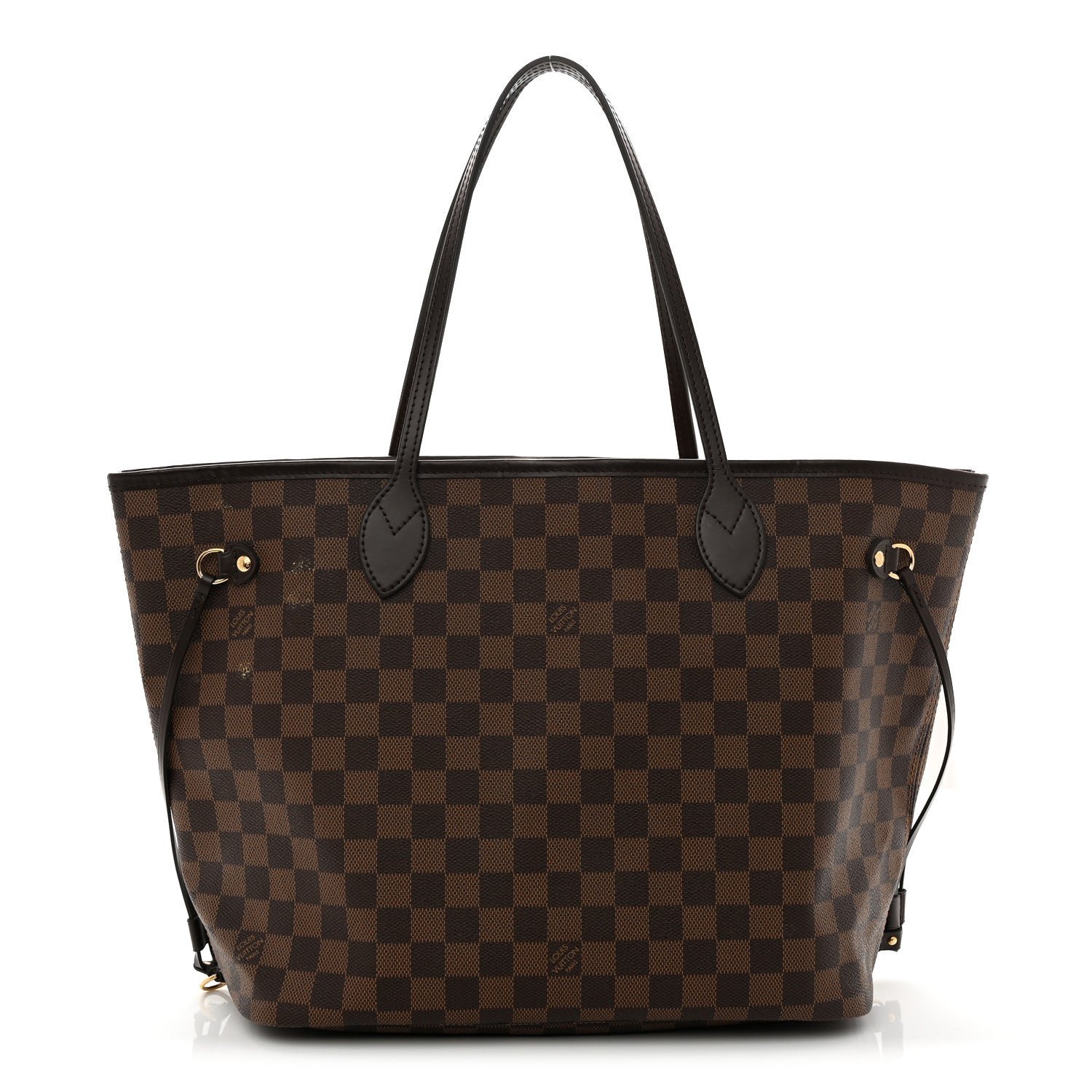 Louis Vuitton Damier Ebene Neo Neverfull MM Rose Ballerine