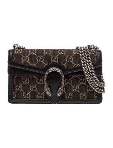 GG Denim Dionysus Small