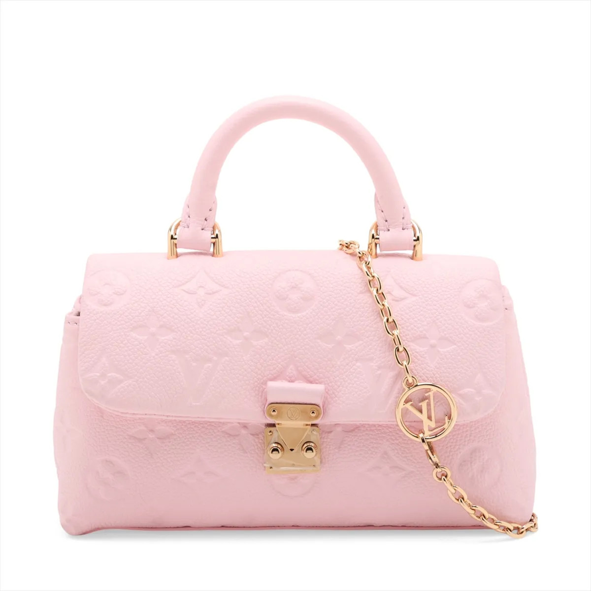Louis Vuitton monogram empreinte Nano Madeleine M29448 Pink There was an RFID re