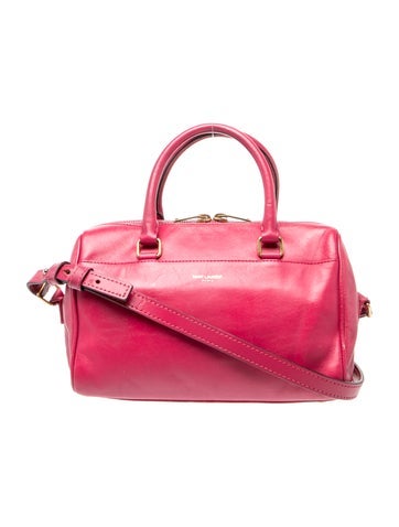 Saint Laurent Leather Baby Classic Duffle Bag