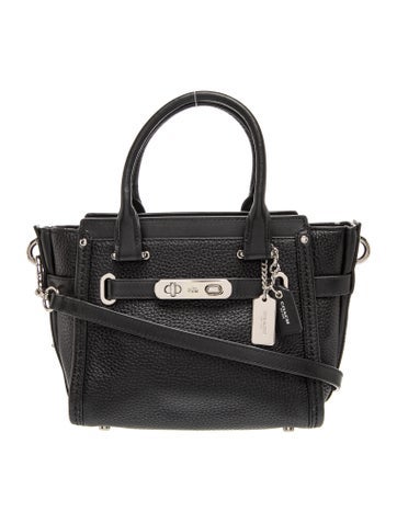 Leather Top Handle Bag