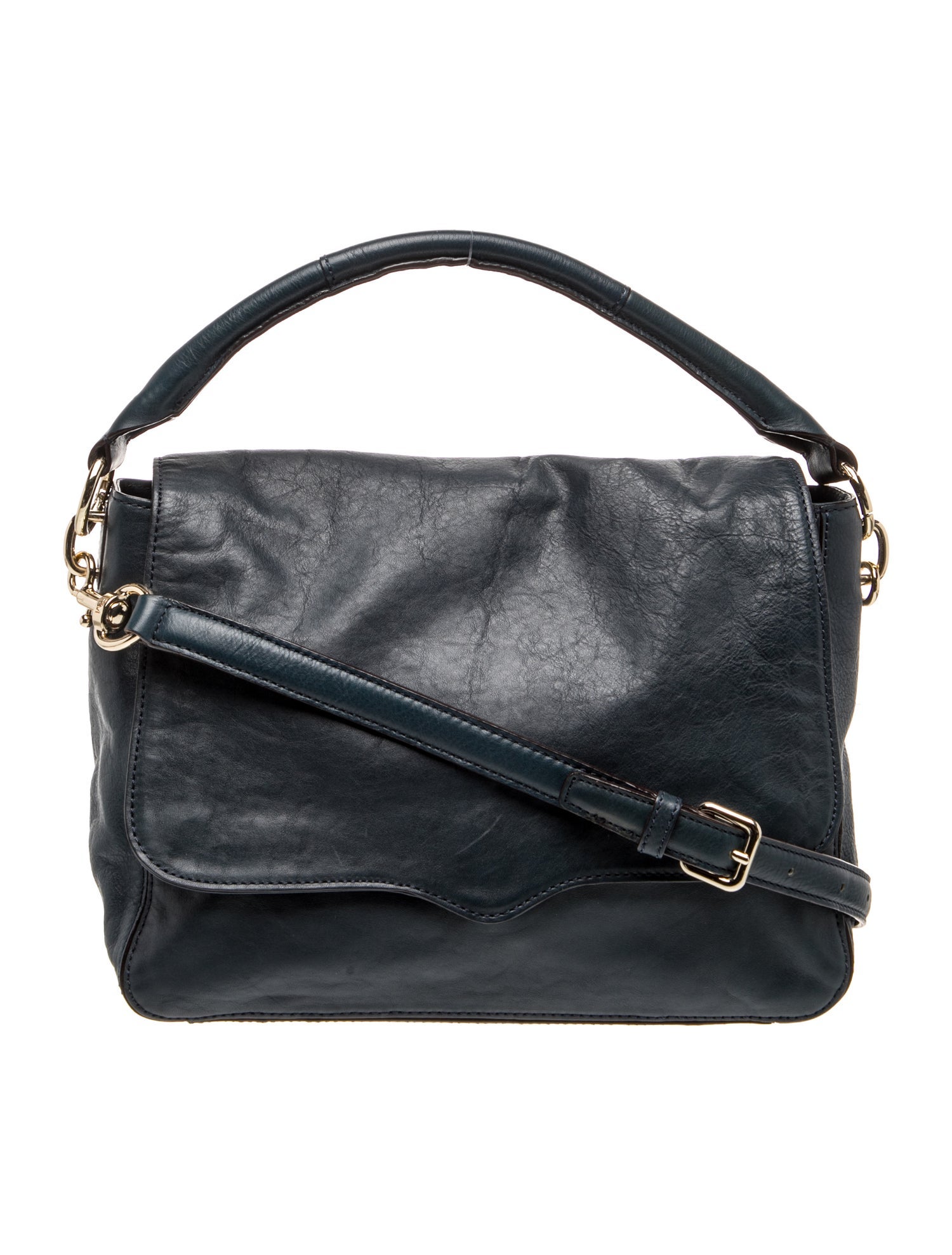 Leather Top Handle Bag