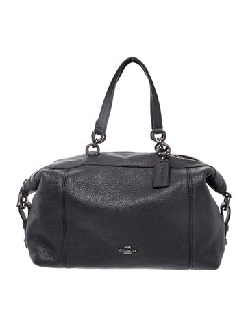 Leather Top Handle Bag